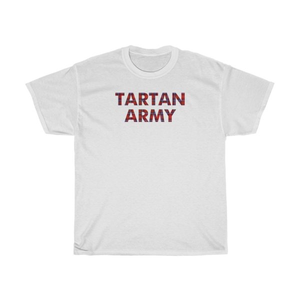 Tartan Army T-Shirt White